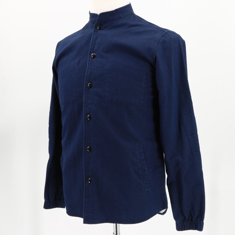 FOLK NWT $445 Button-Up Men’s Denim Shirt Jacket